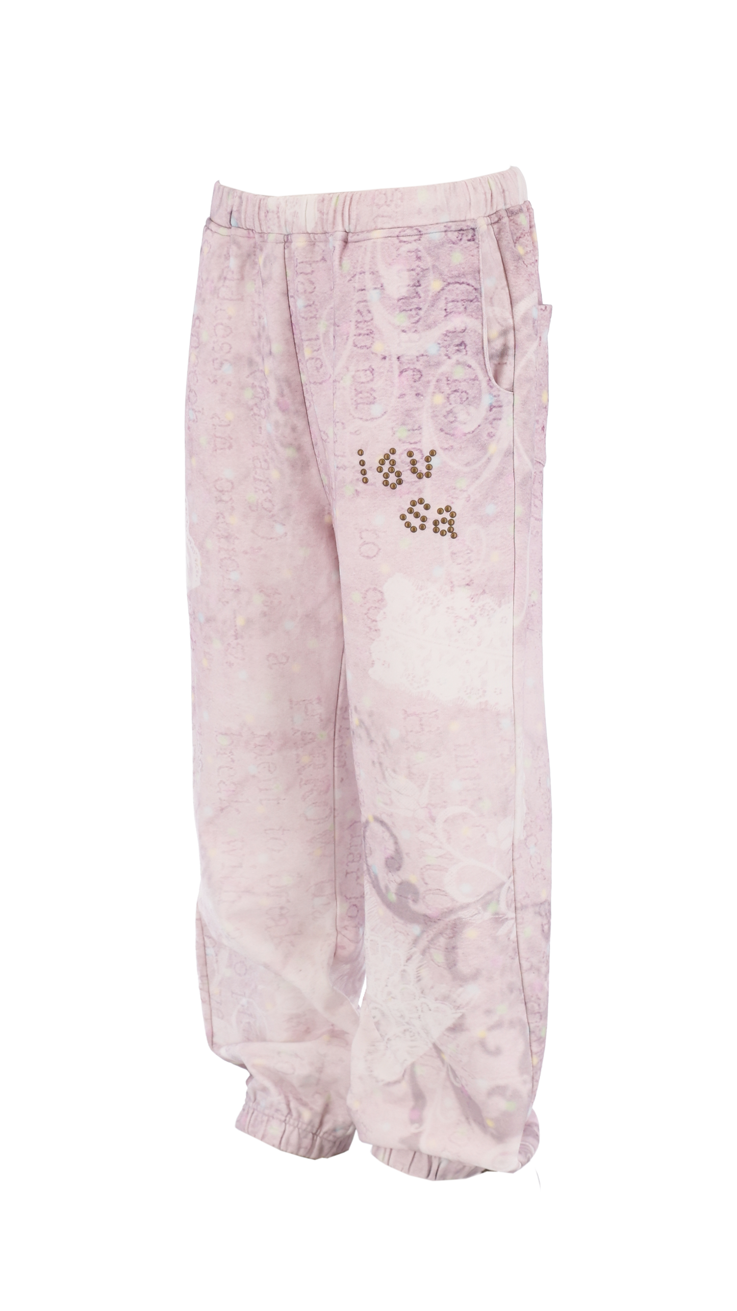 193 Lo-fi girl cotton sweatpants