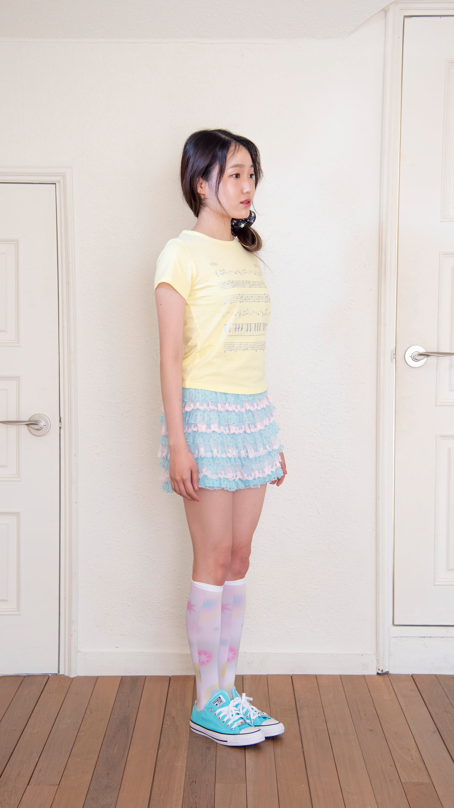 193 Piano glitter T-shirt