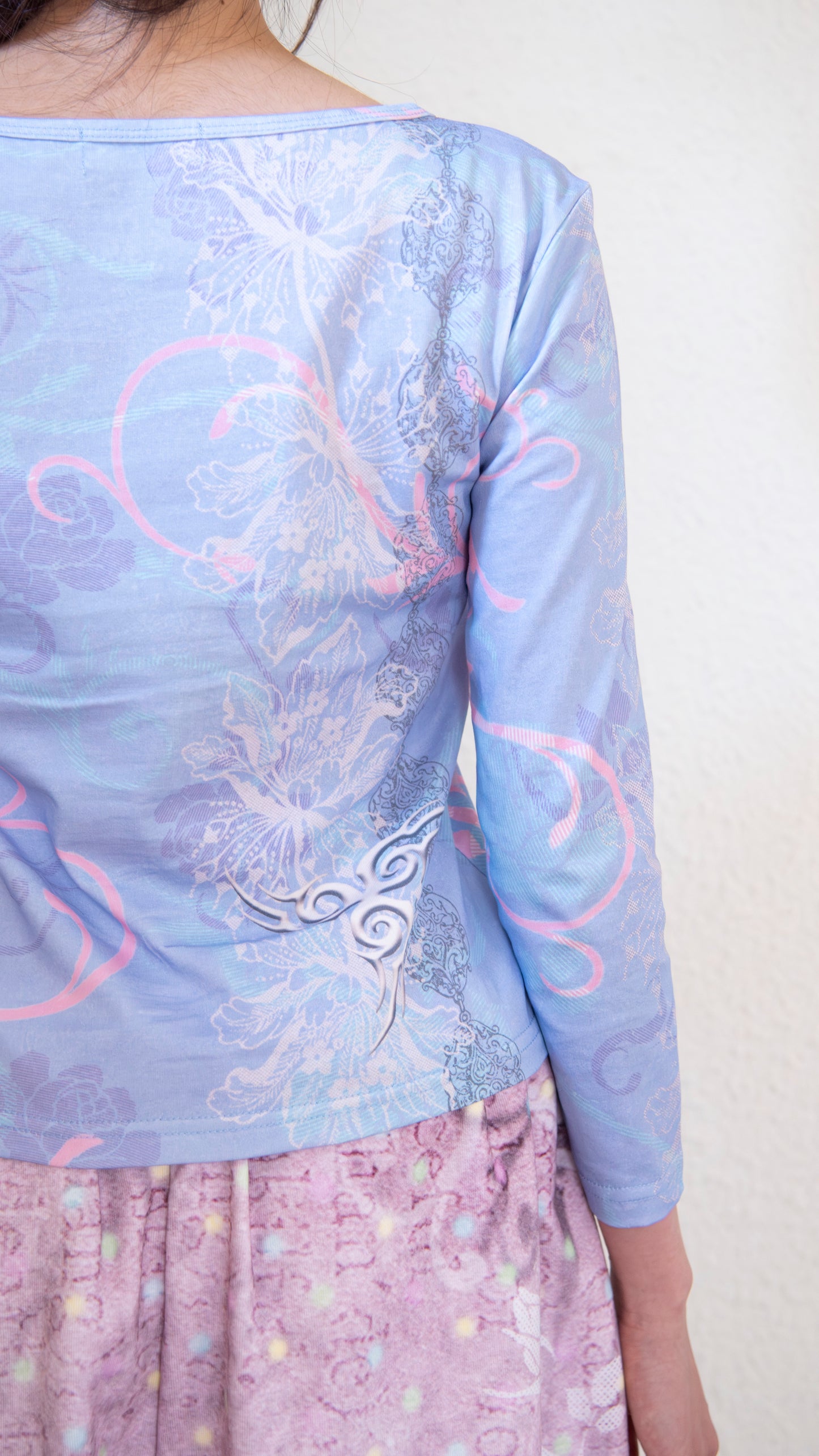 193 Frost 3/4 sleeve top