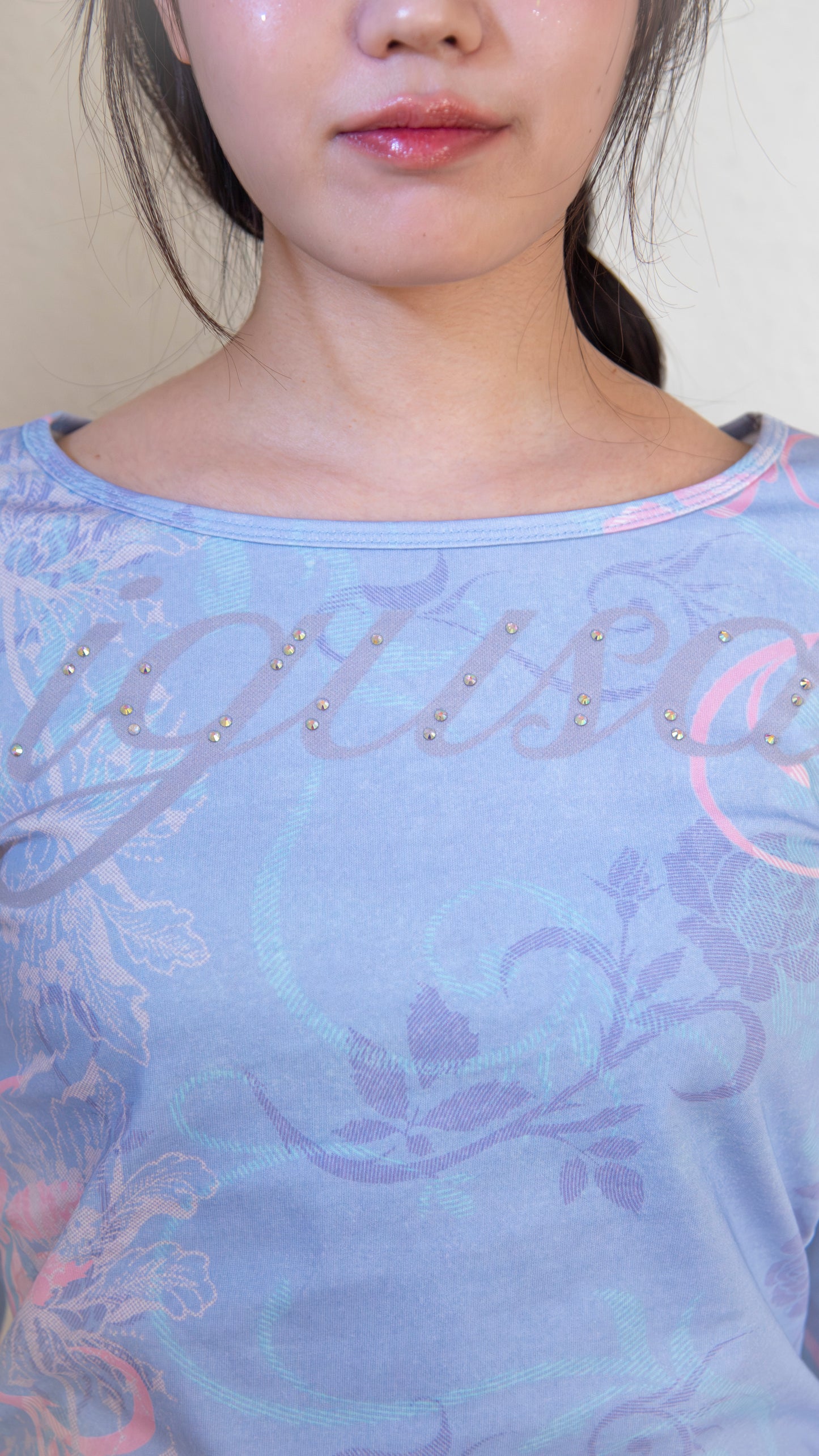 193 Frost 3/4 sleeve top