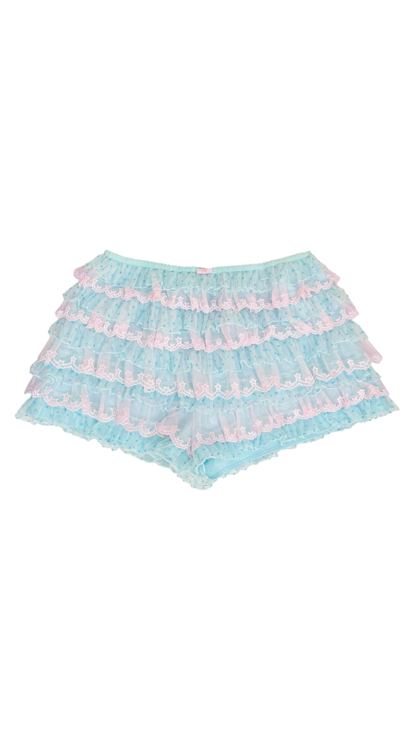 パンツ igusa 193 Star dot lace pants (sky blue) 193 Star dot lace pants (sky blue) – Igusa