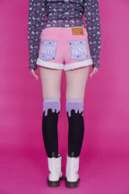 CUTE ASS CORDUROY SHORTS PINK