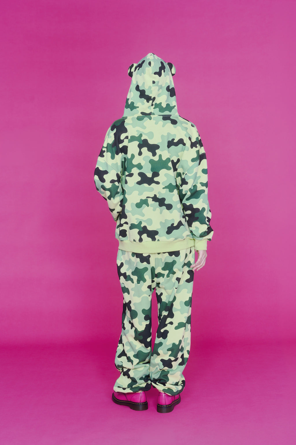 KAWAII CAMO SWEATPANTS GREEN