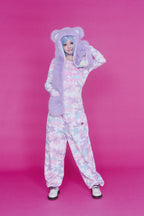 KAWAII CAMO SWEATPANTS PINK