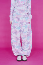 KAWAII CAMO SWEATPANTS PINK