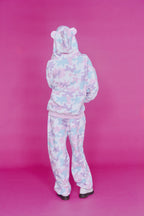 KAWAII CAMO SWEATPANTS PINK