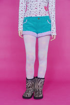 CUTE ASS CORDUROY SHORTS MINT