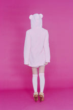 MELT OVER KNEE SOCKS WHITE