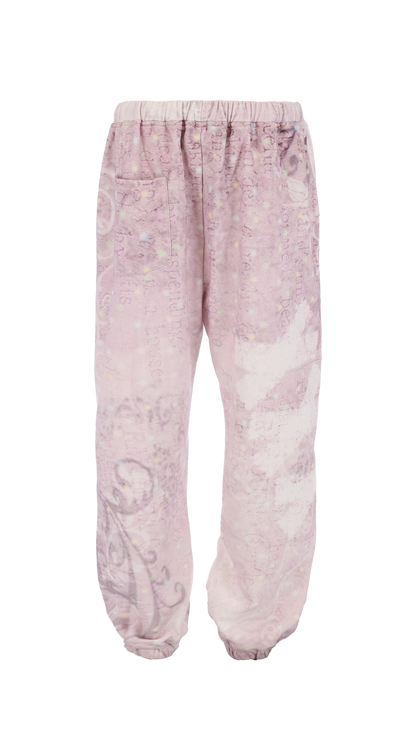 193 Lo-fi girl cotton sweatpants