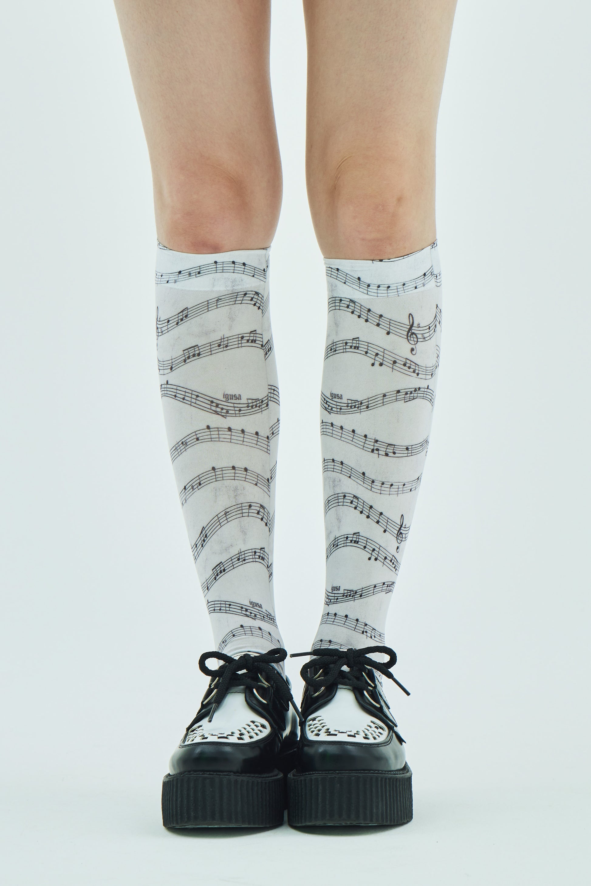 Melody Sheet Knee-high