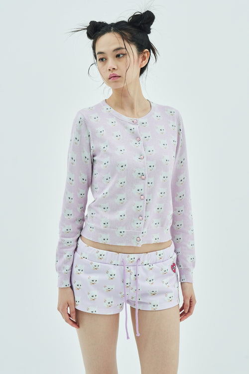 Neko glitter cardigan