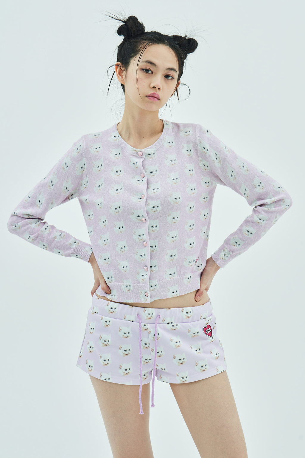 Neko glitter cardigan