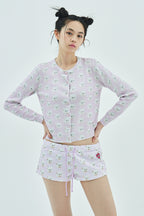 Neko glitter cardigan