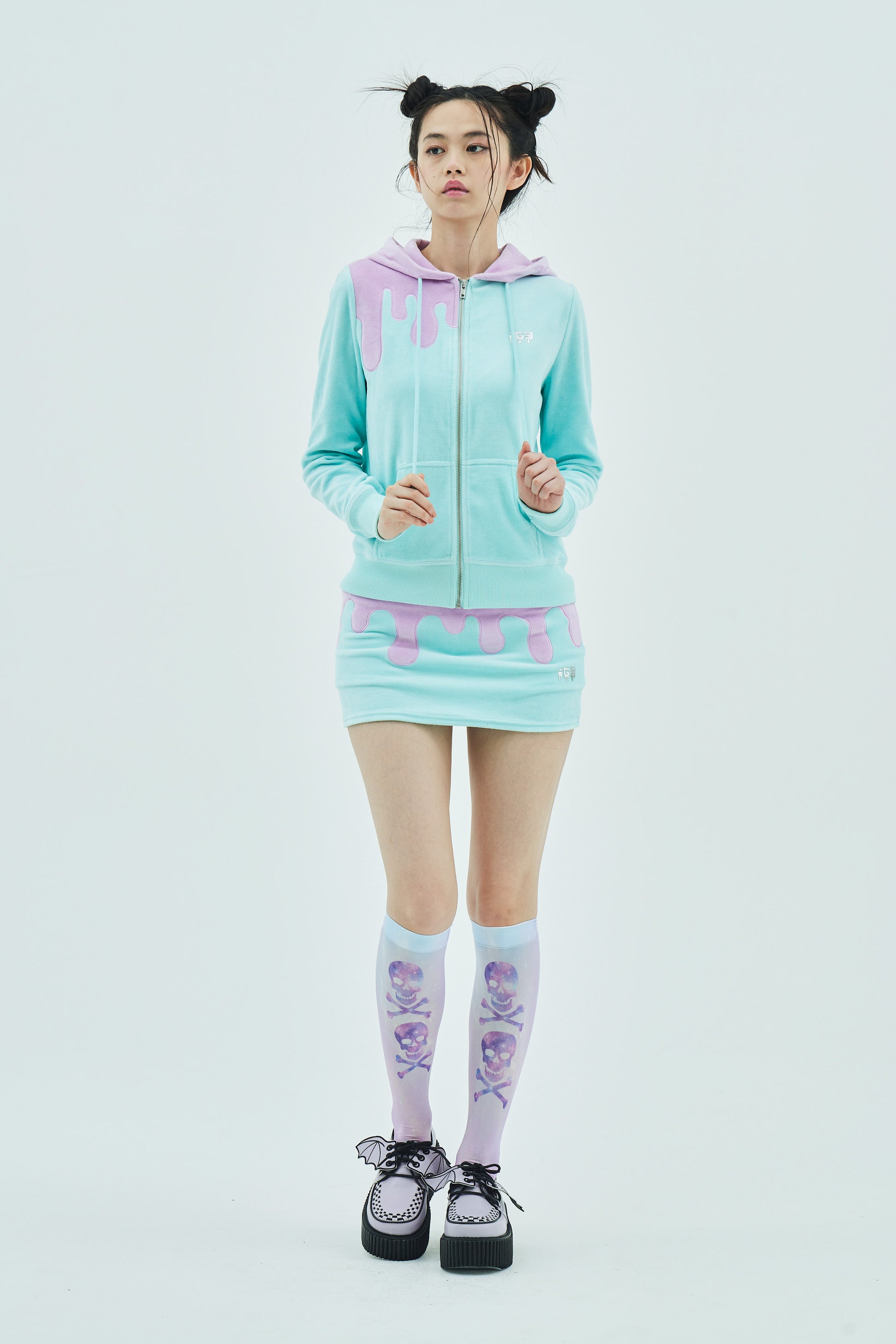 Cosmo Skull Knee-high