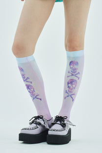Cosmo Skull Knee-high