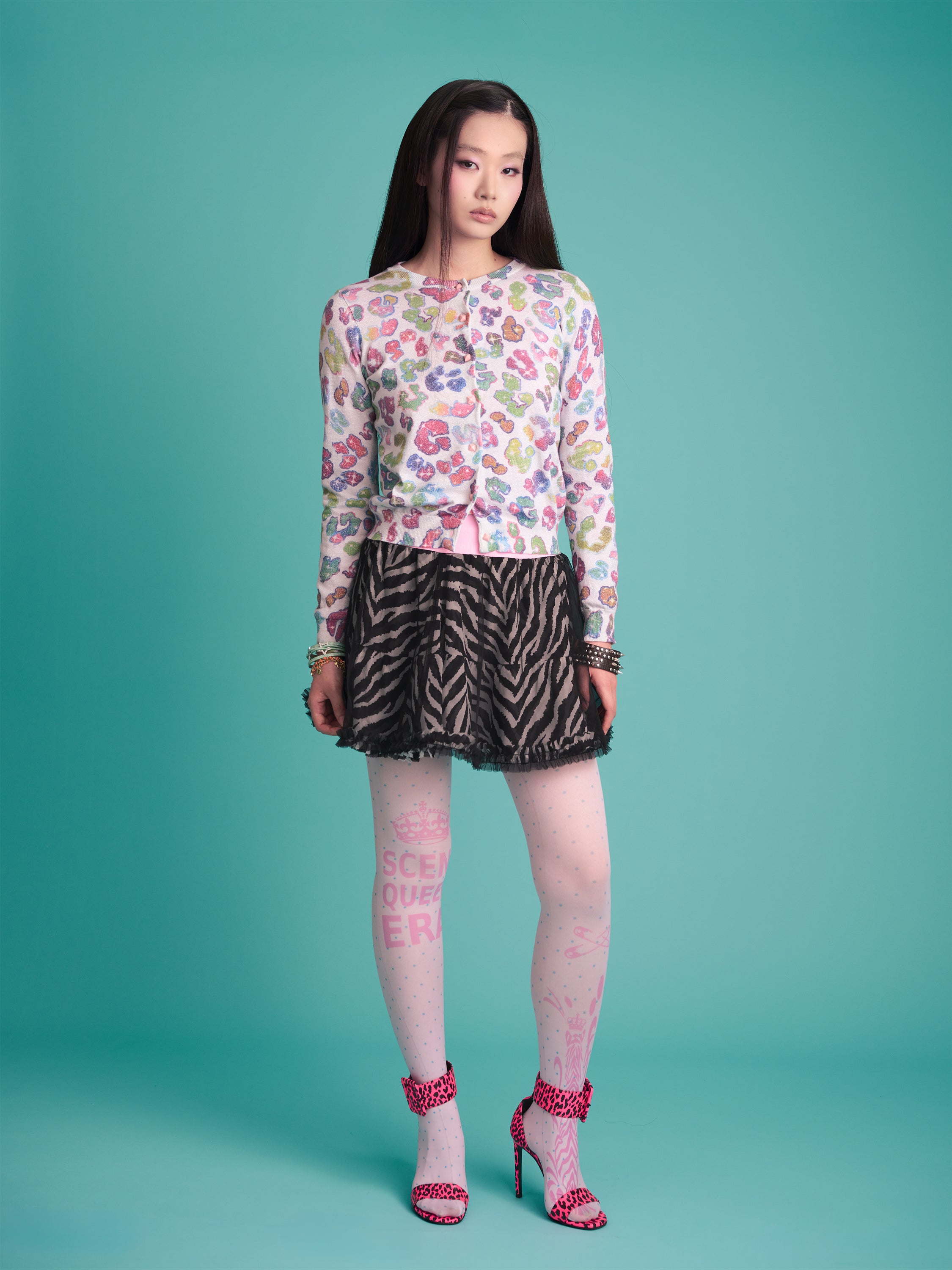 パンツ igusa 193 Star dot lace pants (sky blue) 193 Star dot lace pants (sky blue) – Igusa