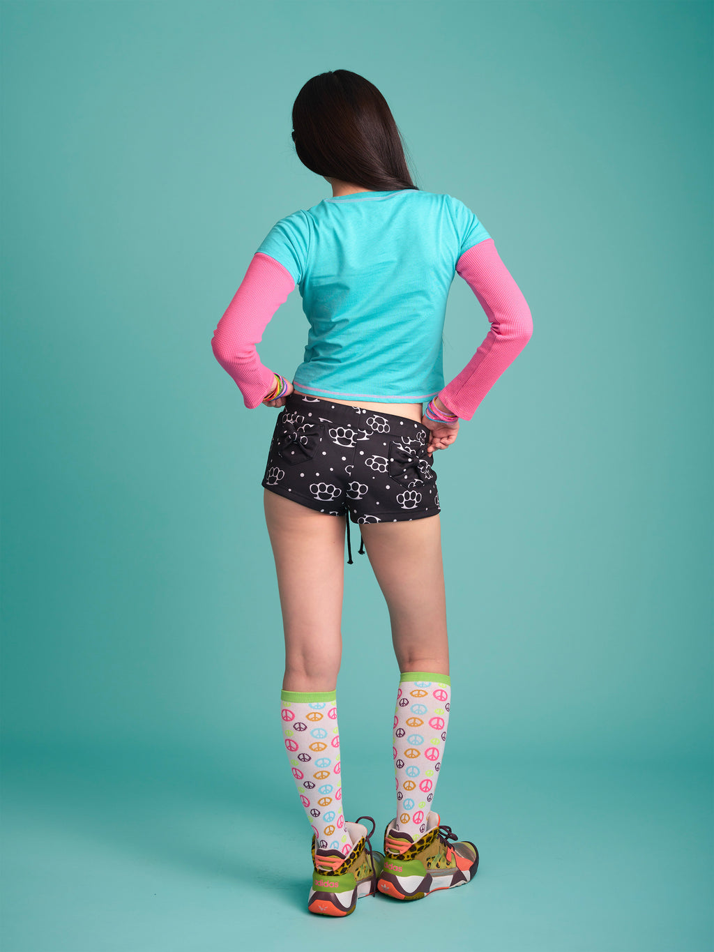 Knuckle Ribbon Pocket Shorts