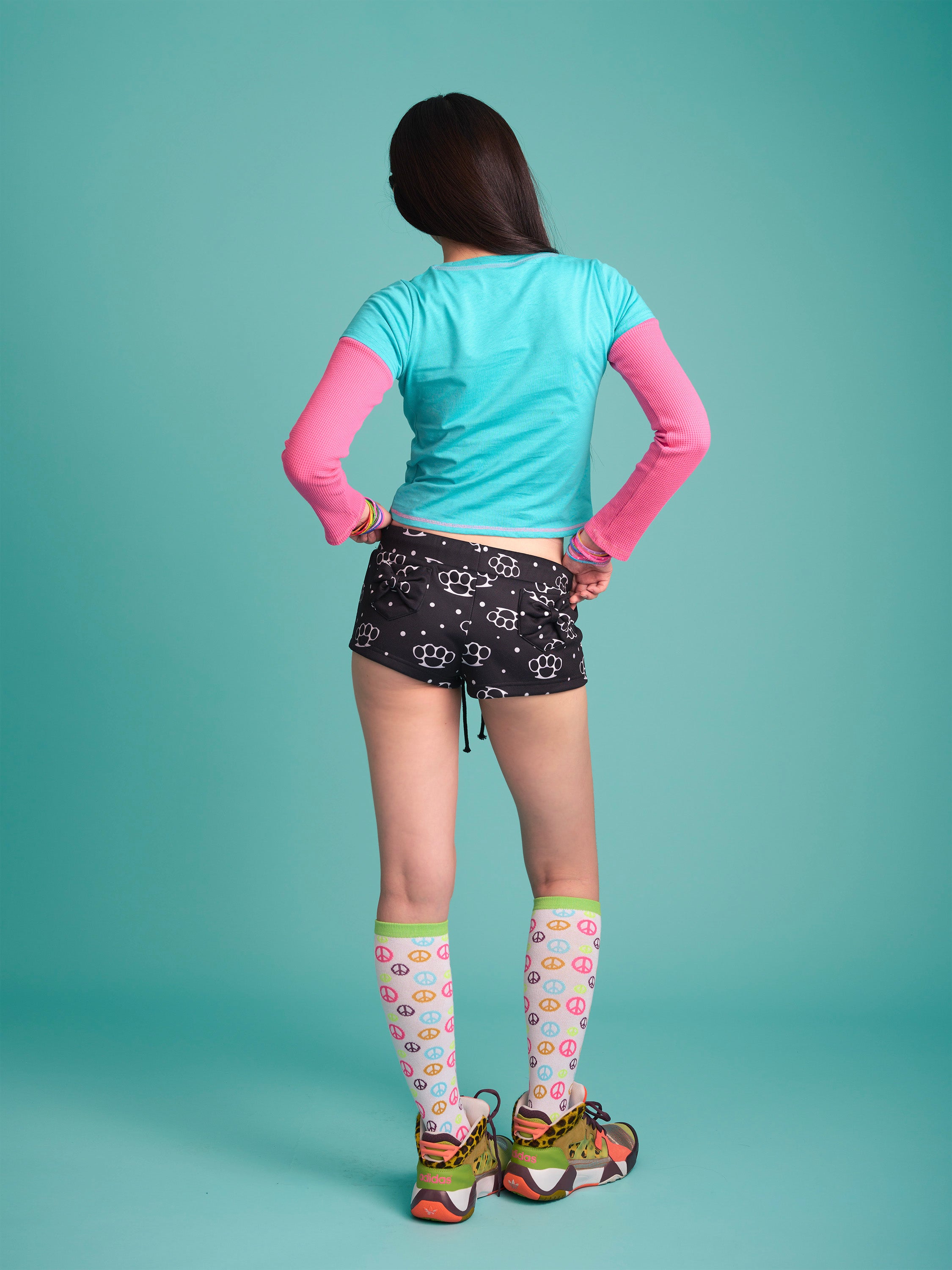 Knuckle Ribbon Pocket Shorts
