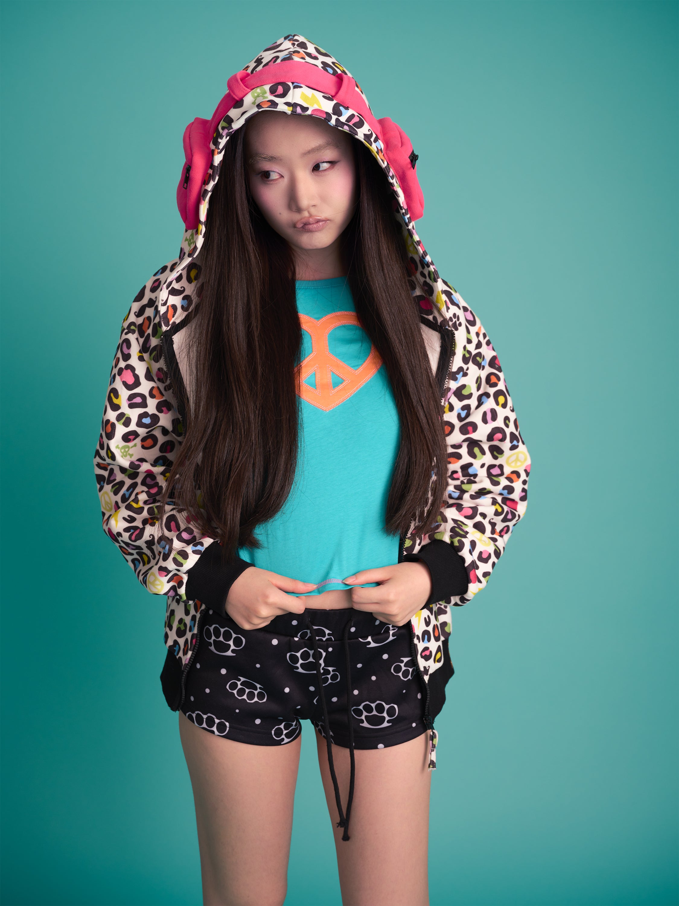 Knuckle Ribbon Pocket Shorts
