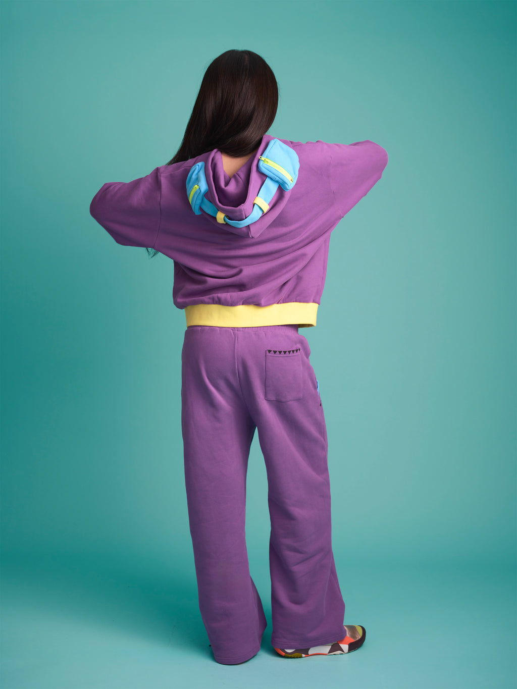 Gaming Zip Hoodie (Purple)