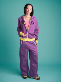 Gaming Zip Hoodie (Purple)