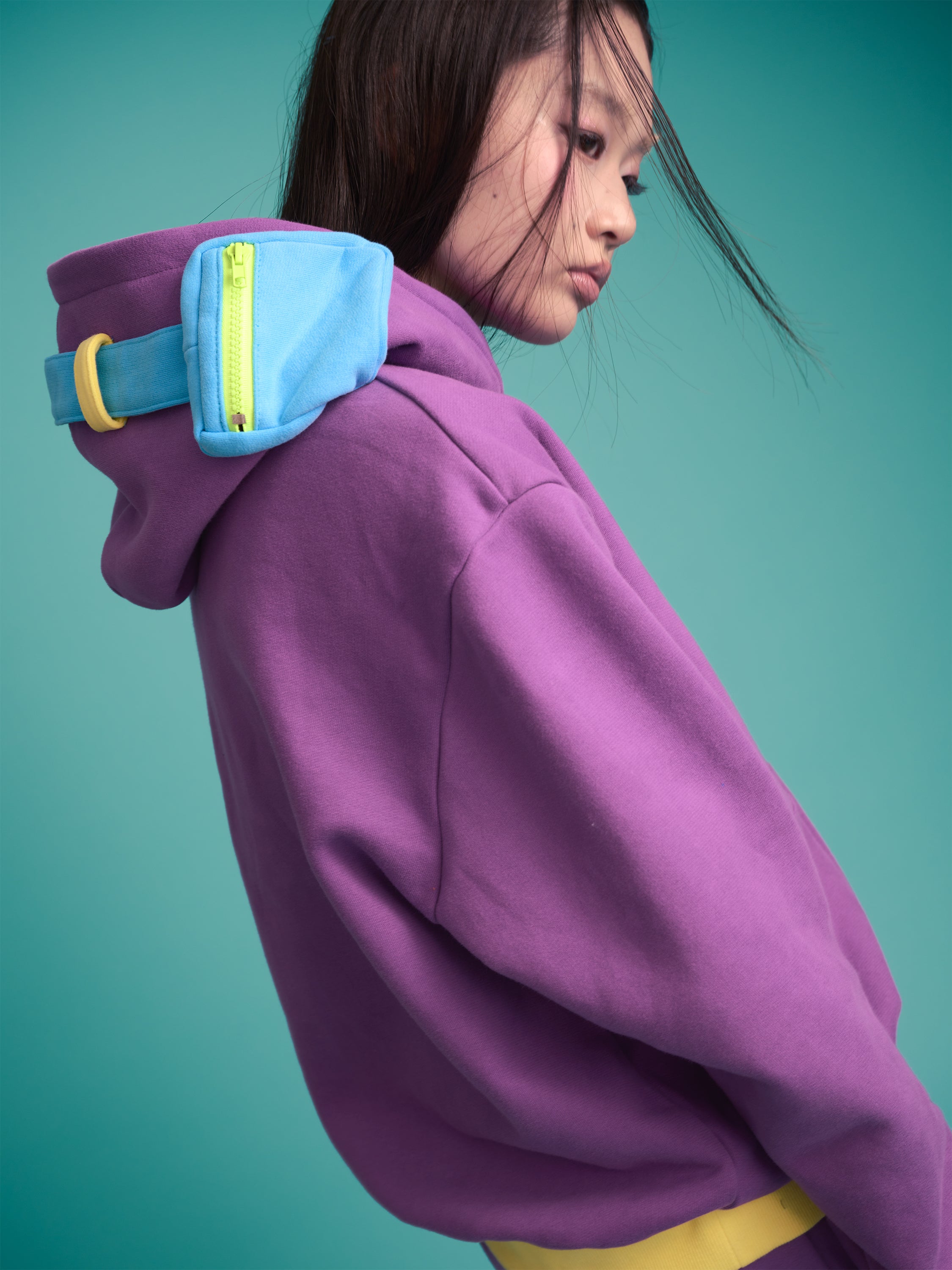 Gaming Zip Hoodie (Purple)