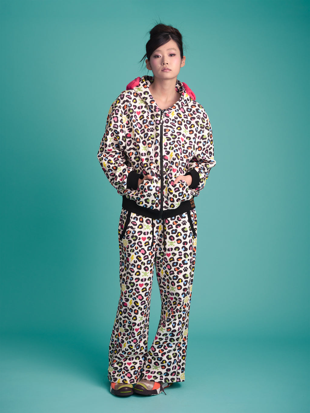 Gaming Zip Hoodie (Leopard)