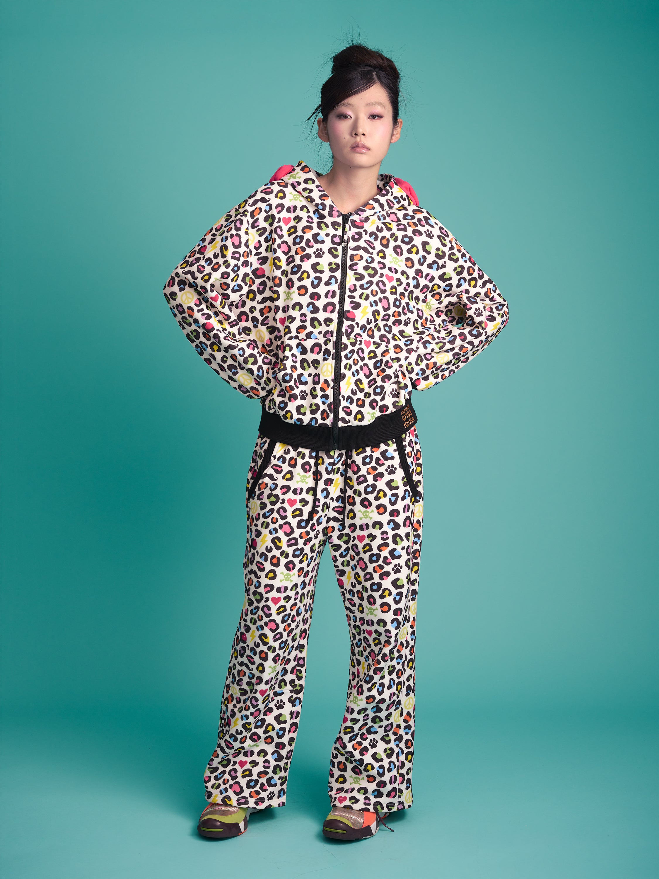 Gaming Zip Hoodie (Leopard)