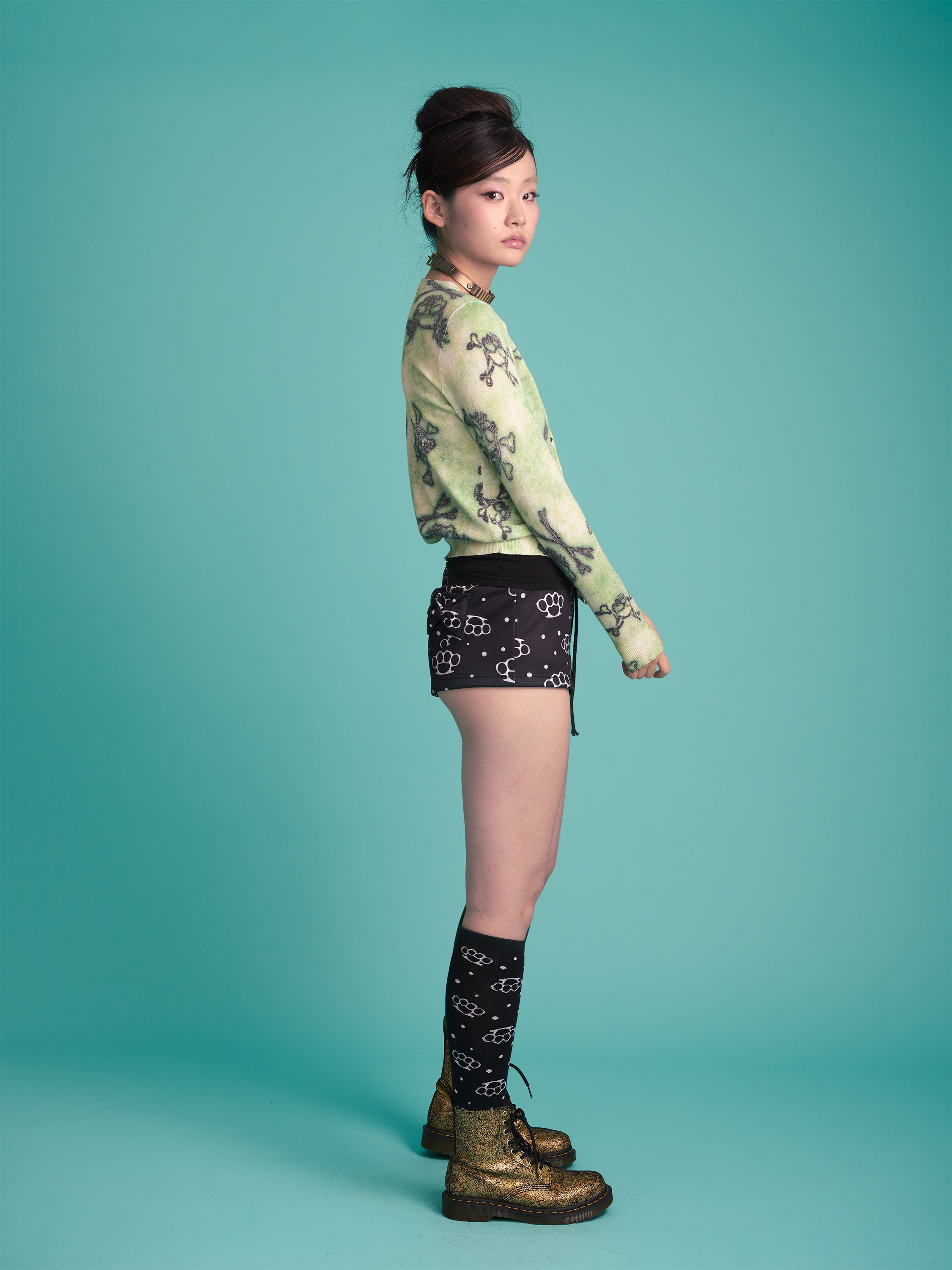Knuckle Ribbon Pocket Shorts