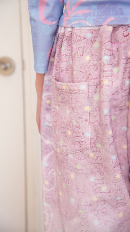 193 Lo-fi girl cotton sweatpants
