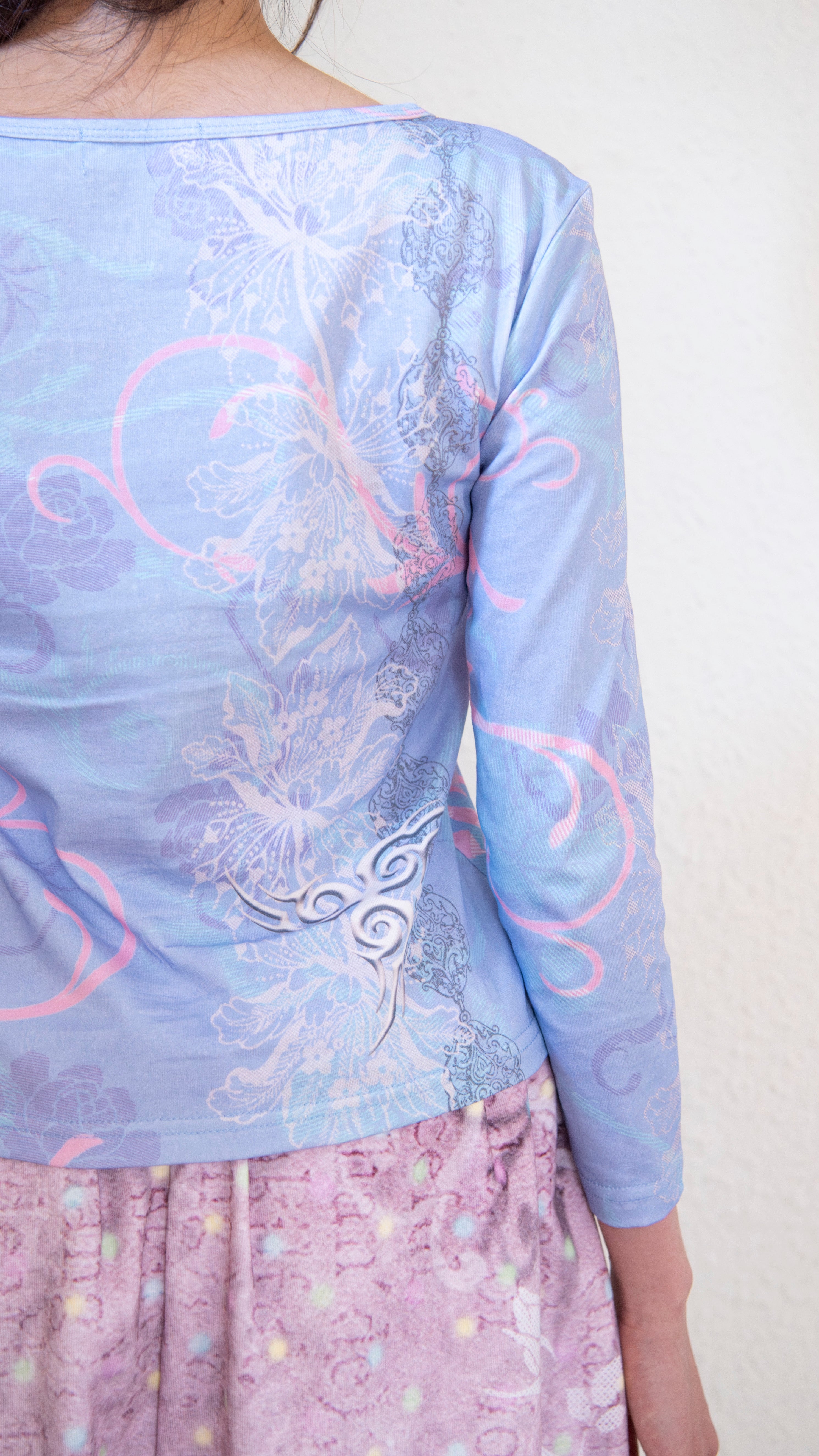 193 Frost 3/4 sleeve top
