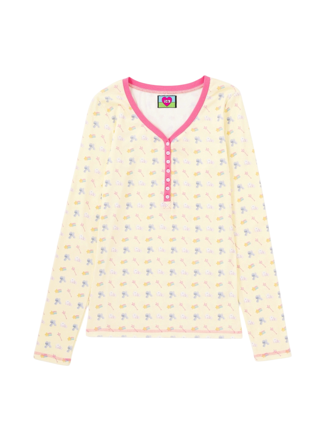 Magical henrey neck long sleeve