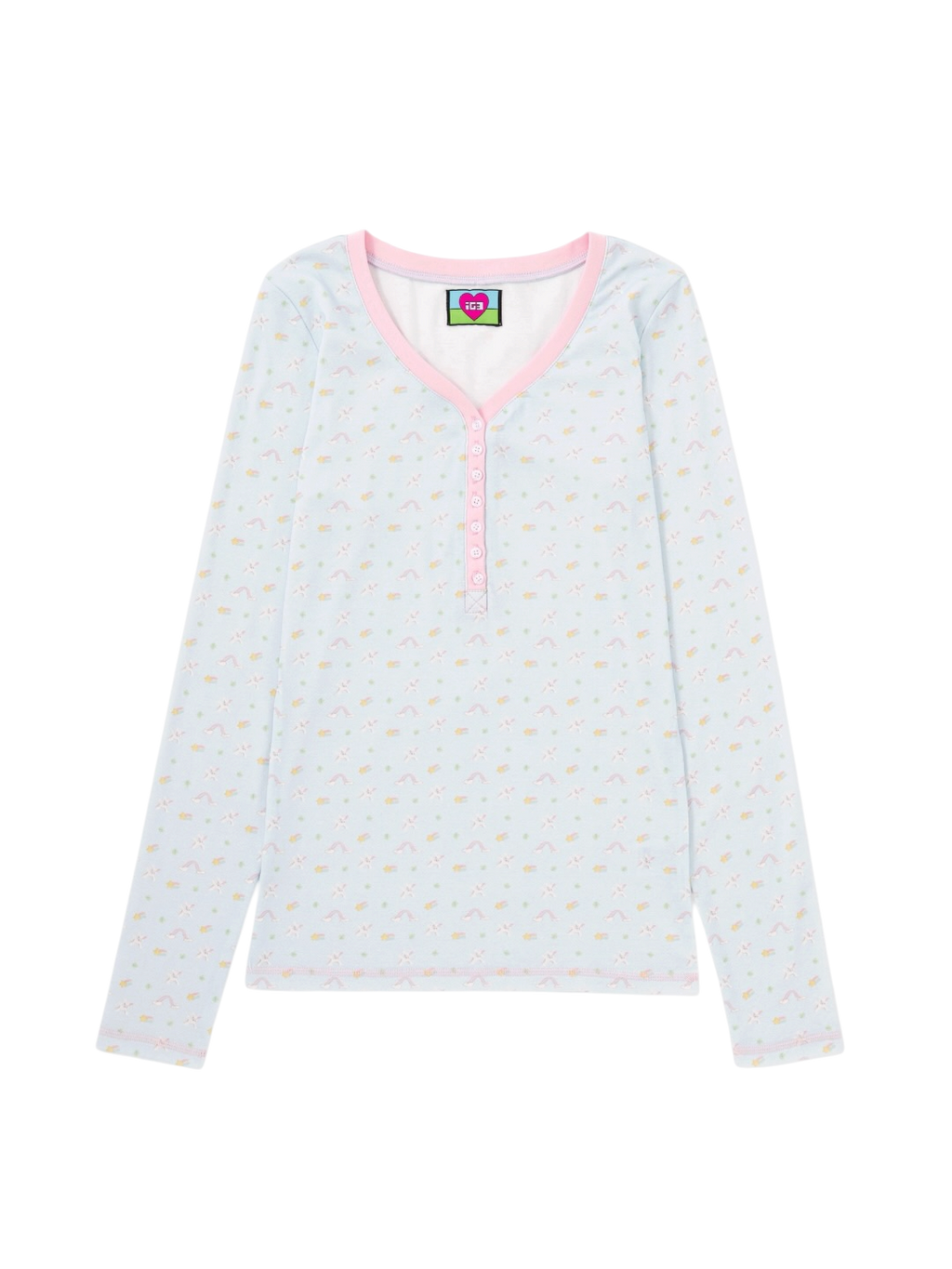 Daydream henrey neck long sleeve