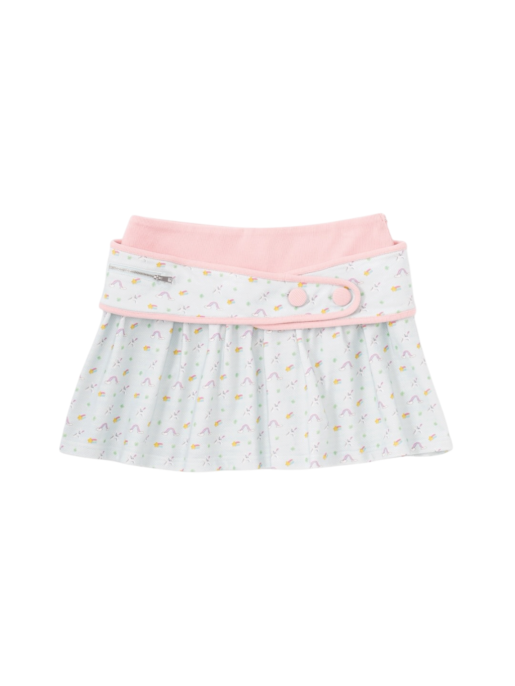 Daydream Belt-Layered Skirt