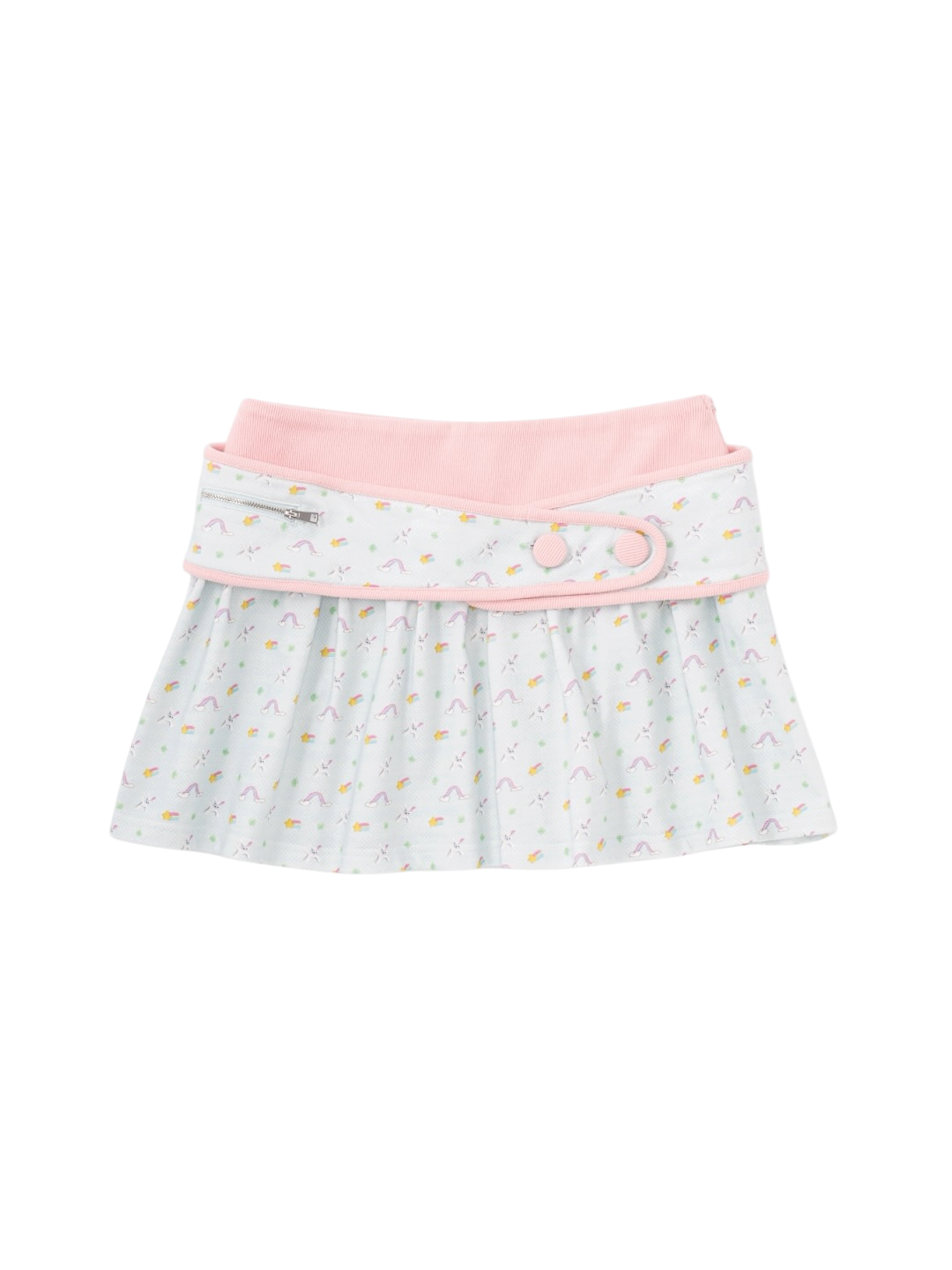 Daydream Belt-Layered Skirt