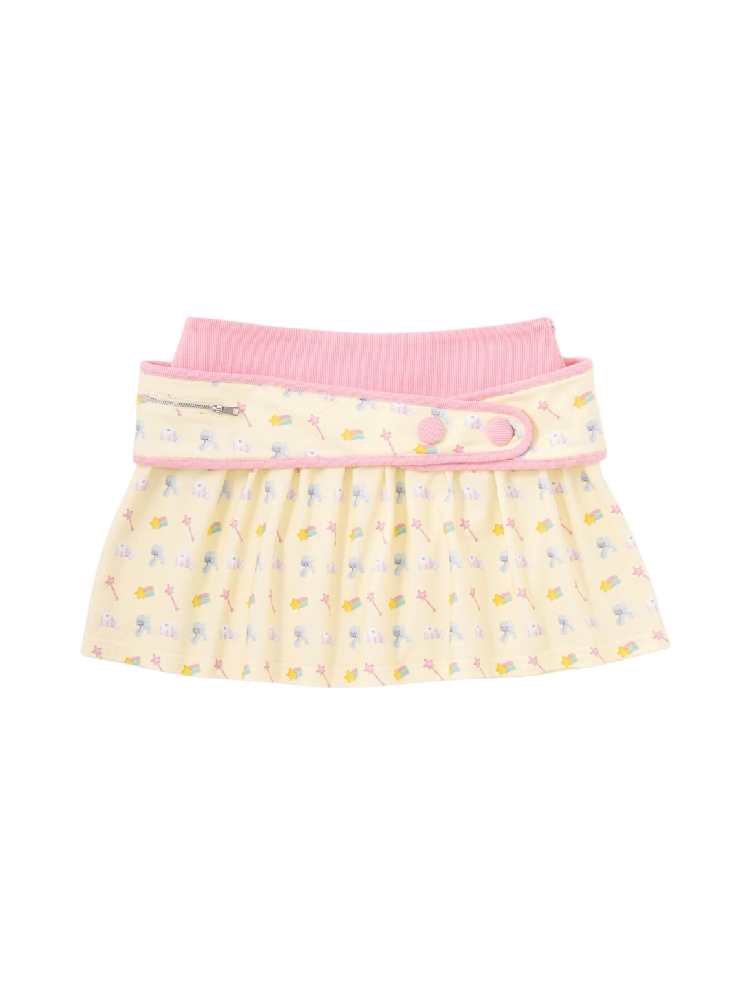 Magical Belt-Layered Skirt