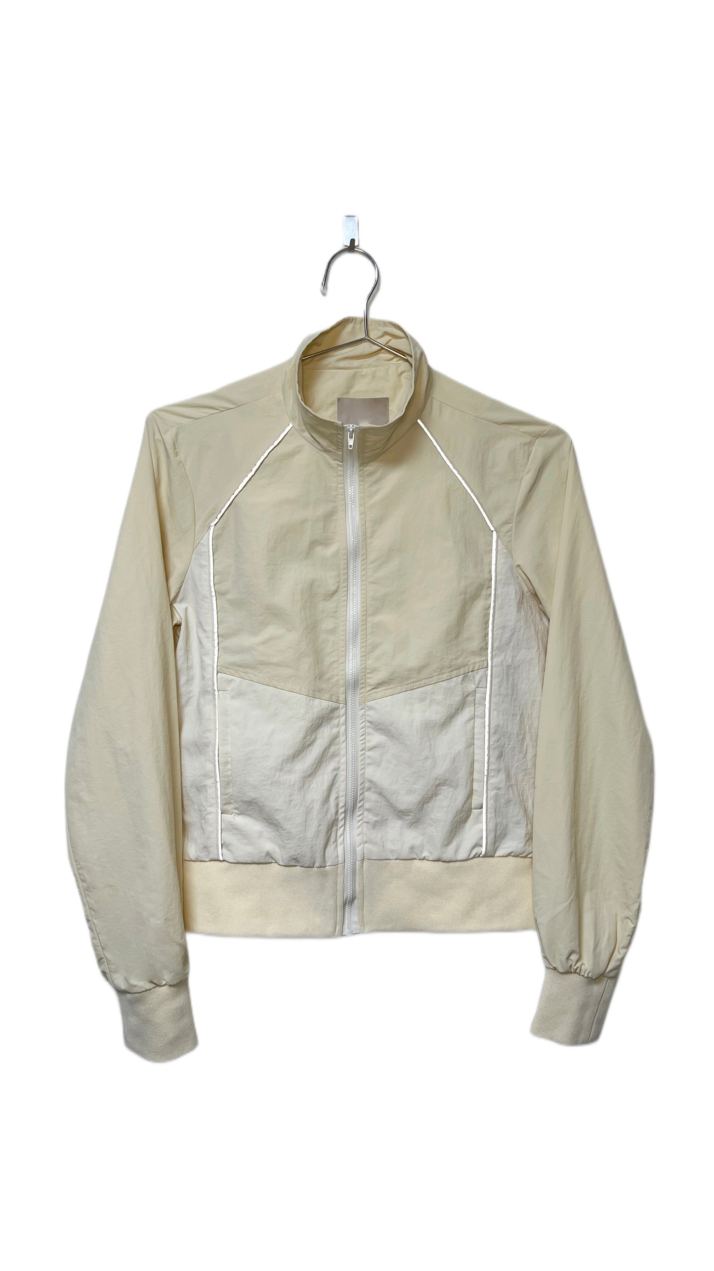 Reflective nylon blouson 