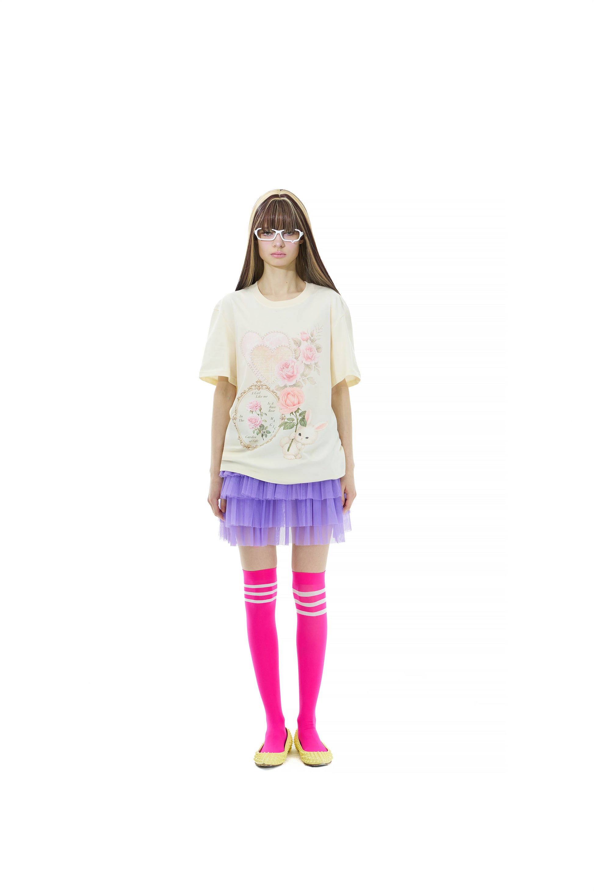 i-rabbit T-shirt cream