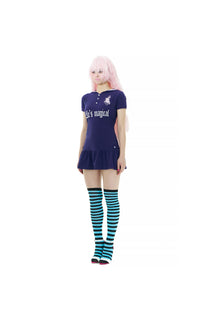 Life is magical sailor dress navy