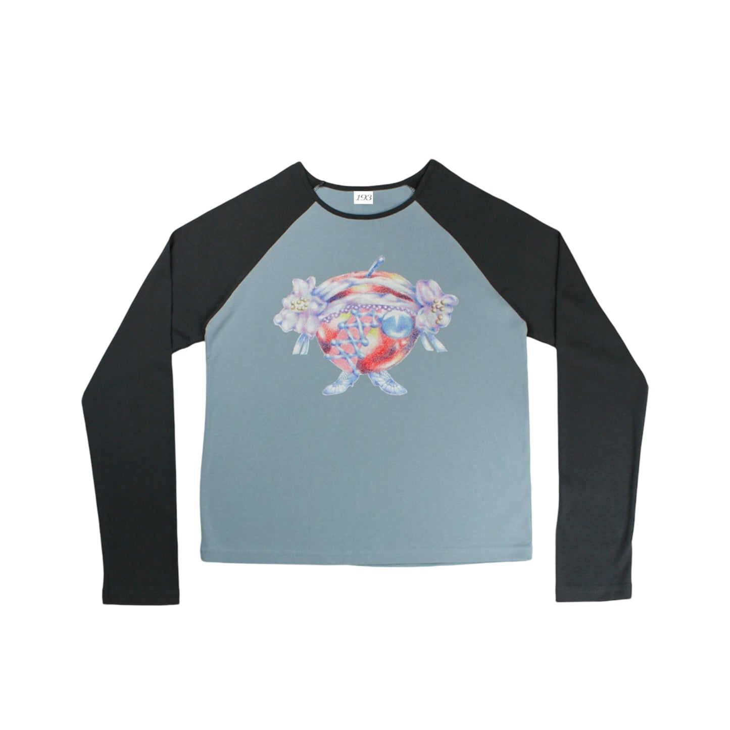 [193xEma] Familia raglan tee (navy)