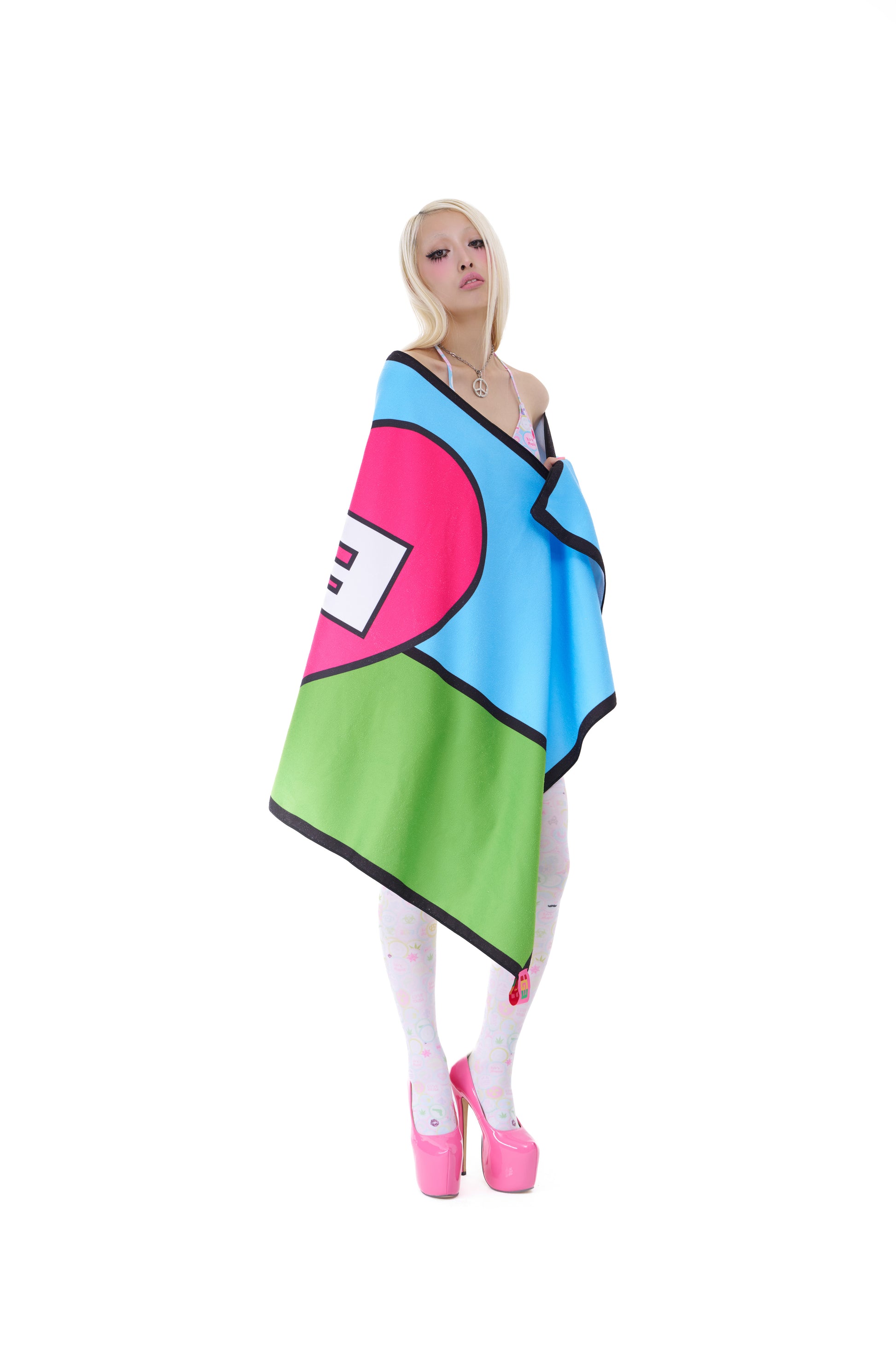 Heart Logo Beach Towel