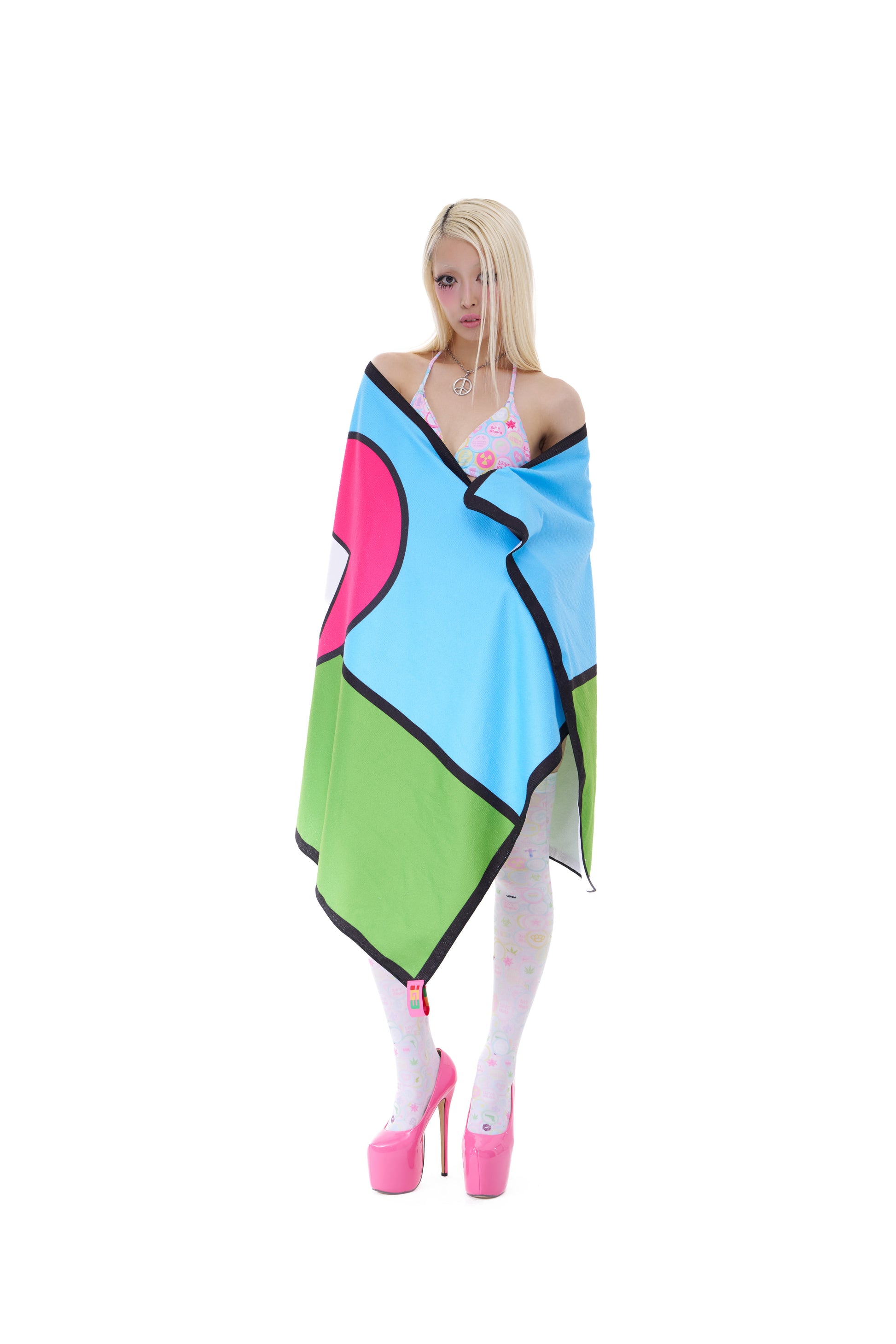 Heart Logo Beach Towel