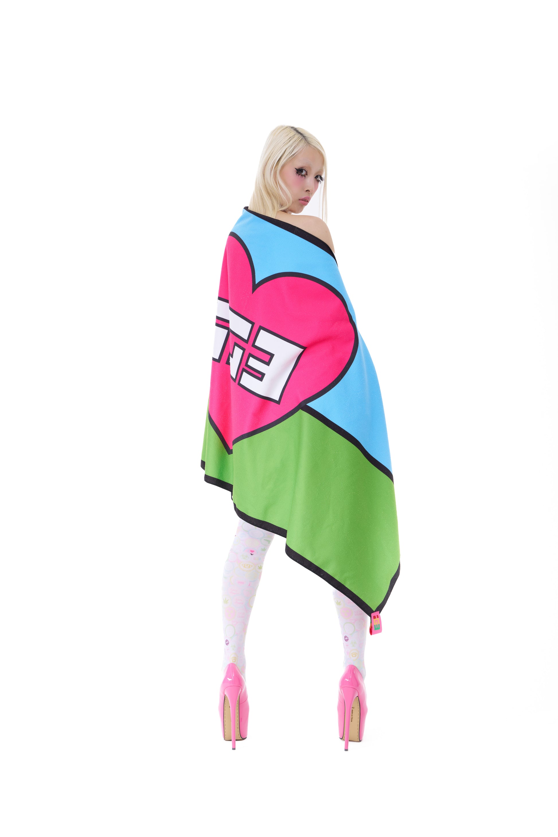 Heart Logo Beach Towel