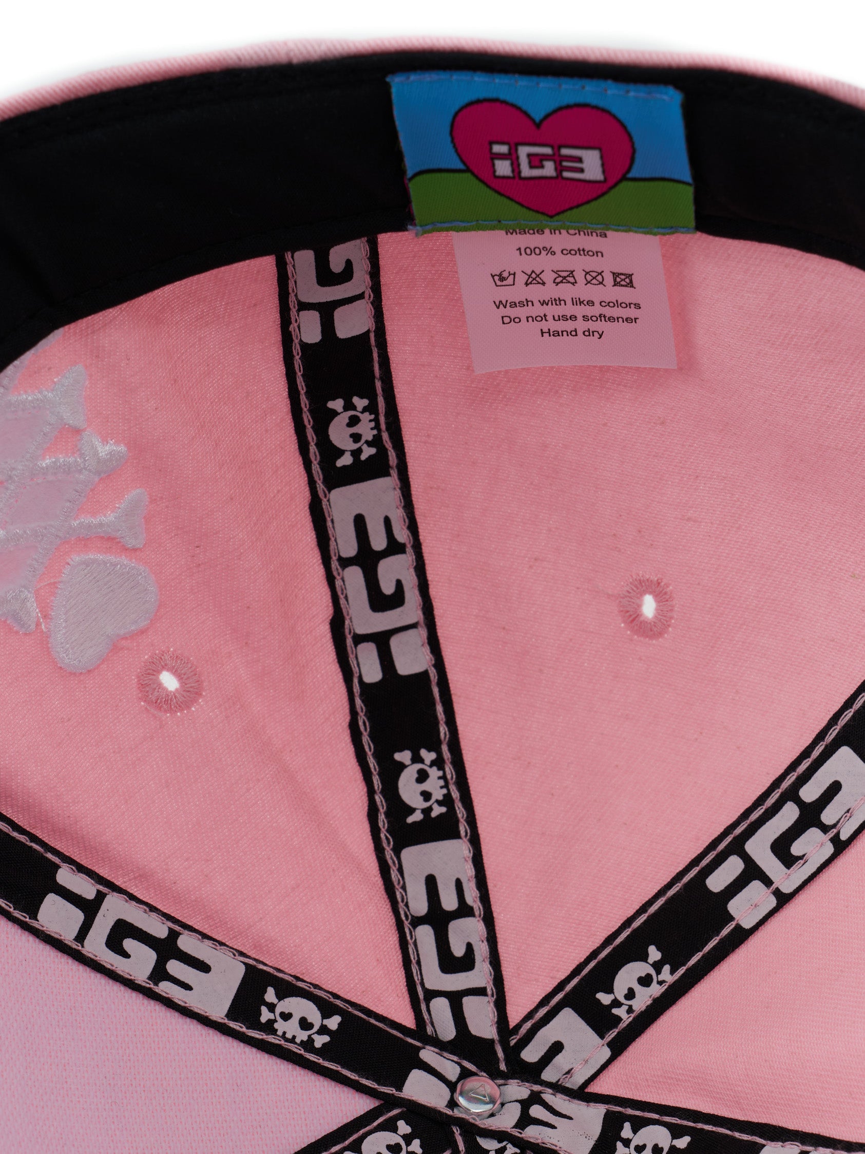 IG3 Logo cap Pink