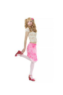 Rococo lace rib top