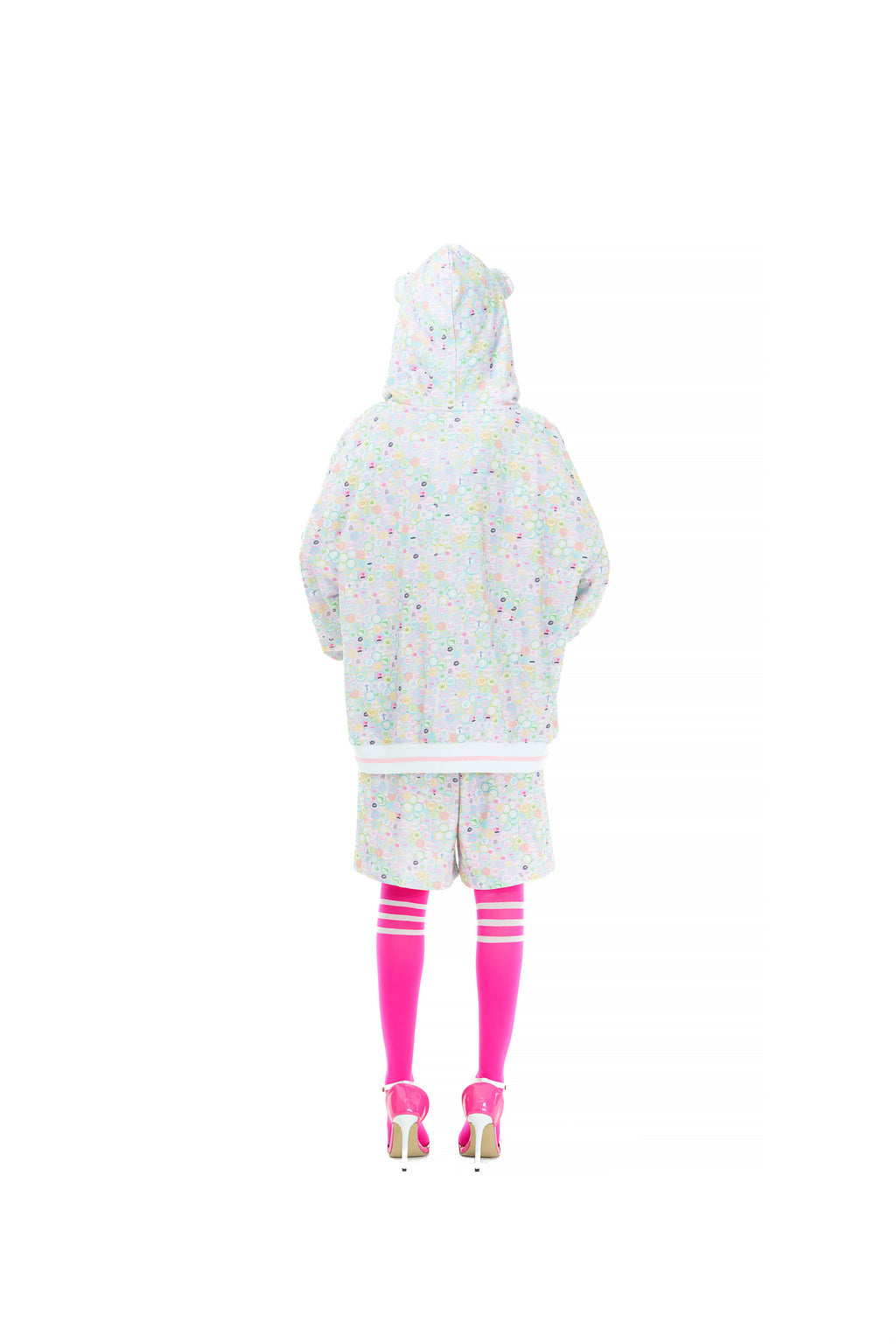 Candy shop bear zip hoodie