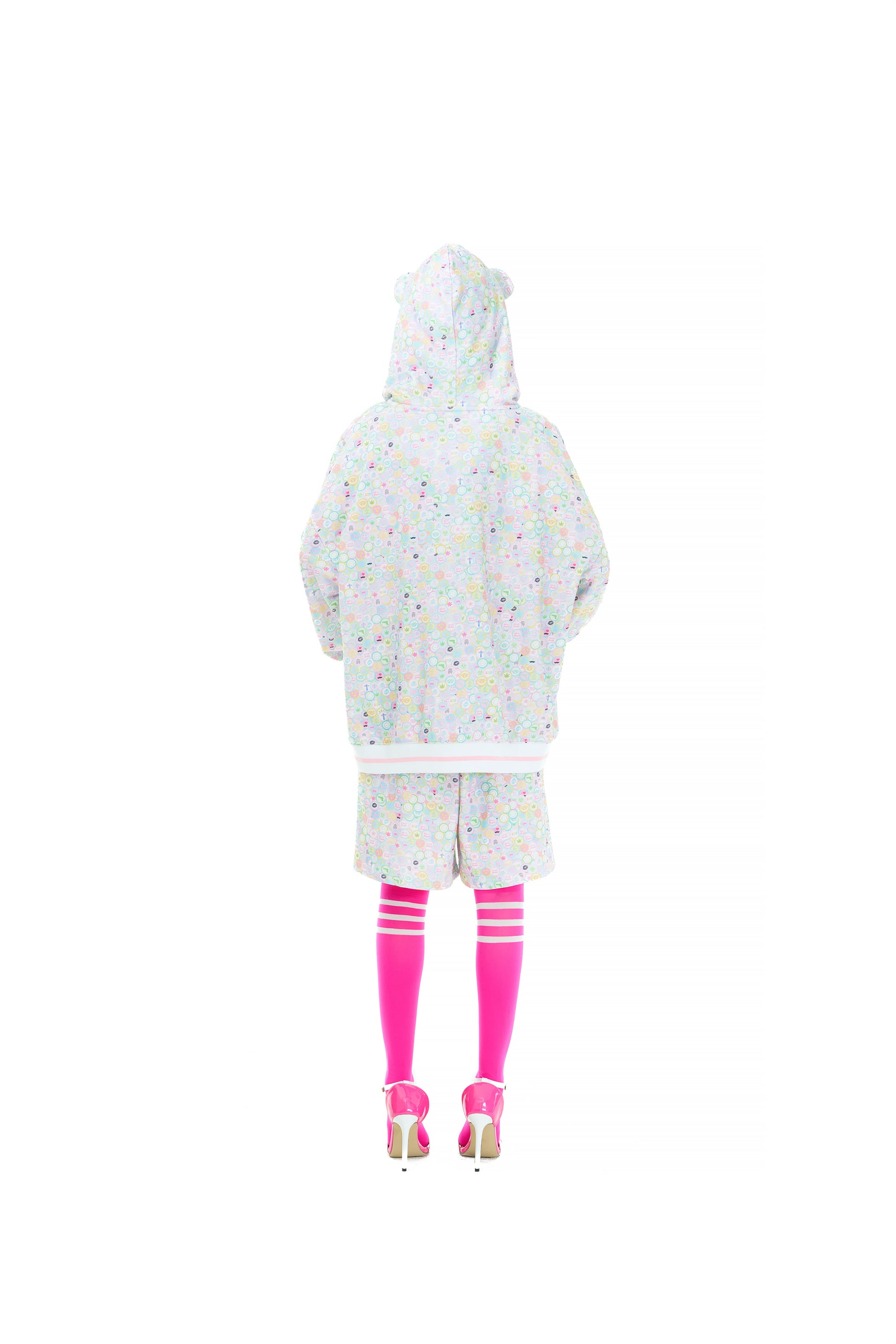 Candy shop bear zip hoodie