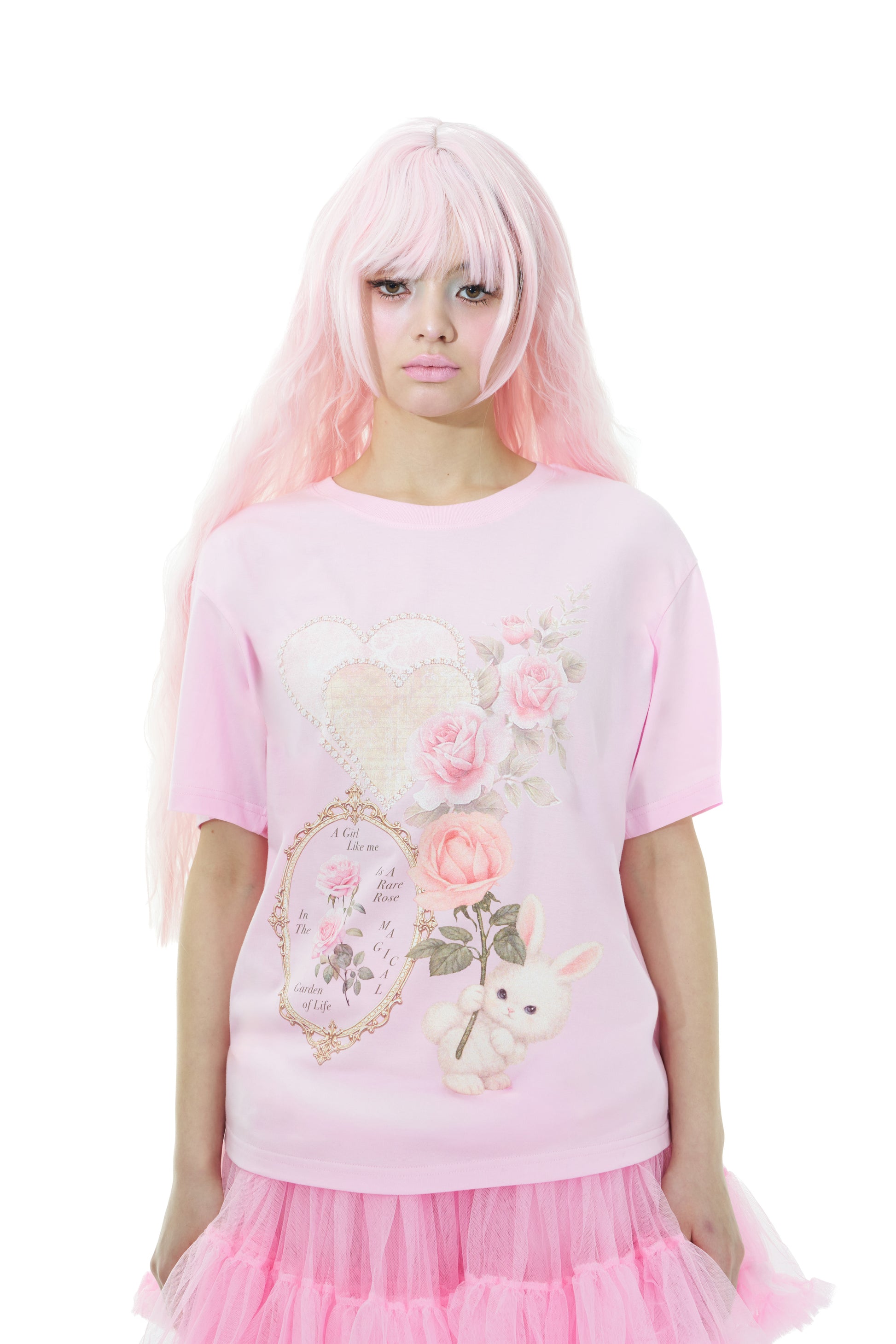 i-rabbit T-shirt pink