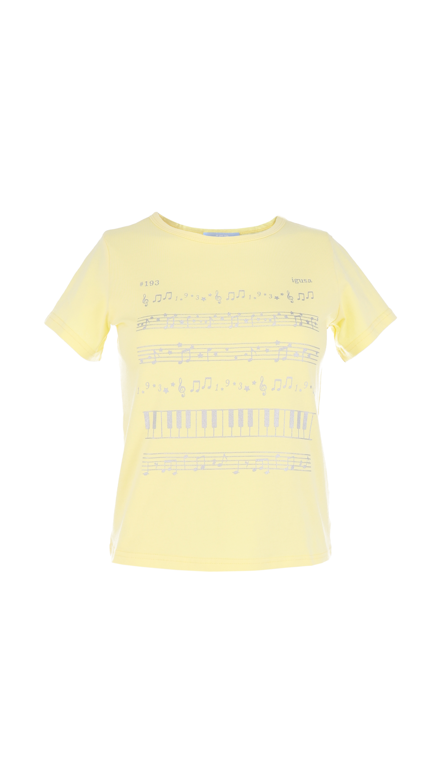 Piano glitter T-shirt