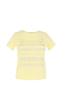 Piano glitter T-shirt